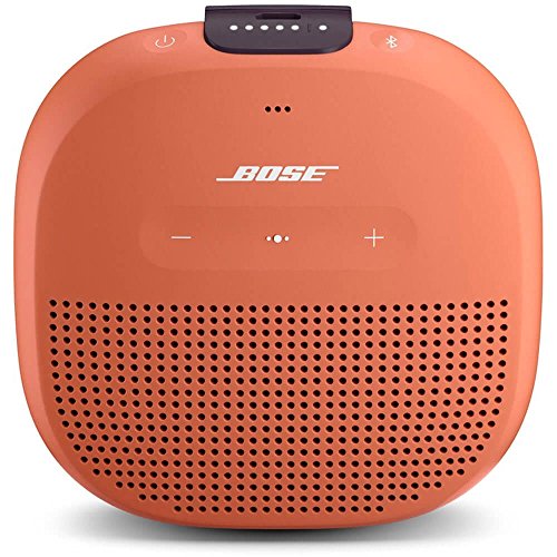 Bose SoundLink Micro: Small Portable Bluetooth Speaker (Waterproof), Bright Orange - color: Bright Orange