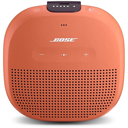 Bose SoundLink Micro: Small Portable Bluetooth Speaker (Waterproof), Bright Orange - color: Bright Orange