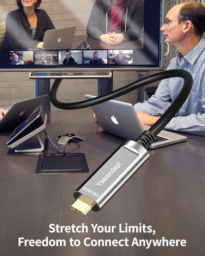 Fiber Optic USB C Cable 50ft,10Gbps High Speed Active Optical Data Transfer,Compatible with Logitech Cameras,Webcams,Hubs,HDDs,AR/VR,Projectors,Printer,Black - color: Black, size: 50ft, style: USB C to C