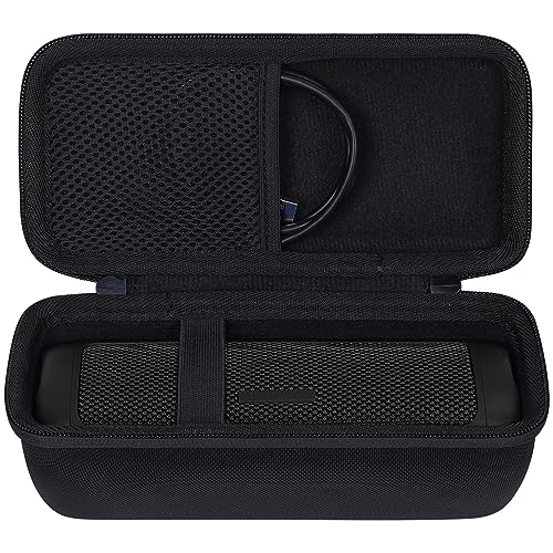 co2CREA Hard Case for BolaButty X-GO C27C Bluetooth Speaker Speaker,Black | Travel Protective Storage Bag with Mesh Pocket & Handle, Shockproof EVA Shell and Soft Lining - color: Black