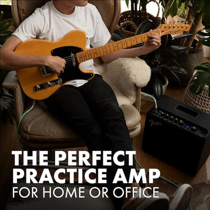 Fender Mustang LT25 Guitar Amplifier, 25-Watt Combo Amp with 8" Speaker | 25 Watt Digital Modeling Combo Amp with 8 Speaker, 30 Presets, Color Display, USB and Headphone Output