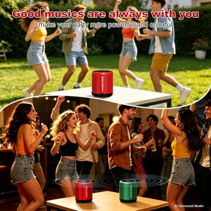 Mini Portable Bluetooth Speaker - color: Blue