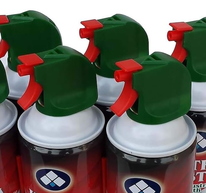 Ultra Duster Industrial Strength Compressed Air Cleaner, 10 oz., 12/Pack - style: 12 Pack