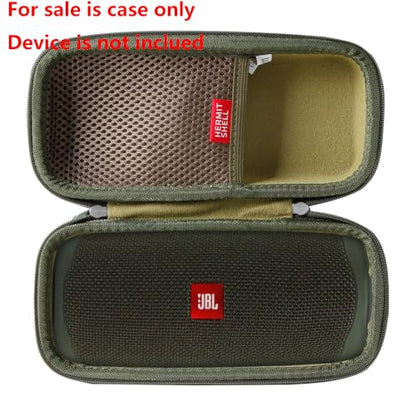 Hermitshell Hard Travel Case Fits JBL FLIP 5 / JBL FLIP 6 / JBL Flip 7 Waterproof Portable Bluetooth Speaker (Green) - color: Green