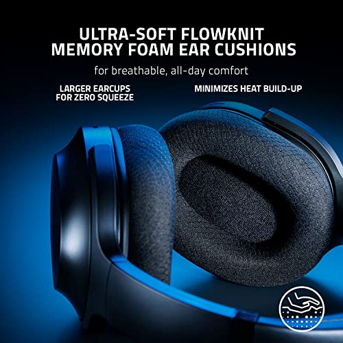 Razer Barracuda Wireless Gaming & Mobile Headset, 2.4GHz + Bluetooth, Black | Integrated Noise-Cancelling Mic, 50mm Drivers, 40 Hr Battery, for PC, PlayStation, Switch 2, Android, iOS - color: Classic Black, size: Standard, style: Barracuda