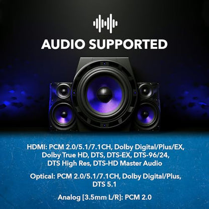 OREI 4x2 HDMI Matrix Multiview 4K@60Hz RS-232 IR PIP EDID 3.5mm/Analog OSD | Multiviewer HDMI 4K, HDMI 4x2 Quad Multiviewer – 18Gbps, HDCP 2.2, Dual HDMI Out, 8 Display Modes, Audio Extraction - style: 4x2 Multiviewer - 4K@60Hz