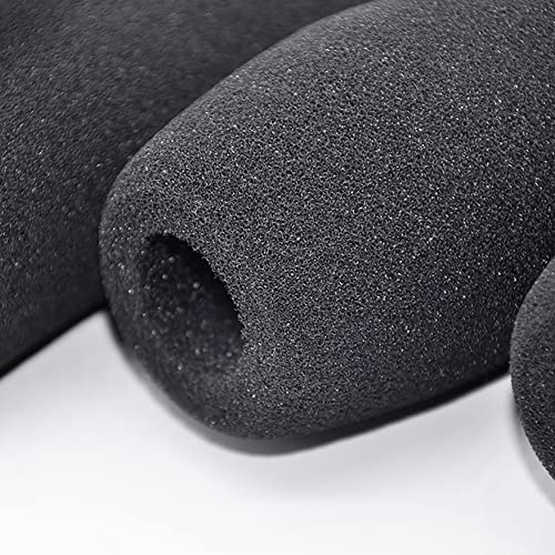 GSHLLO 2 Pcs Camera Microphone Windscreens Microphone Foam Cover Microphone Sponges Shotgun Microphone Windshield Headset Microphone Covers