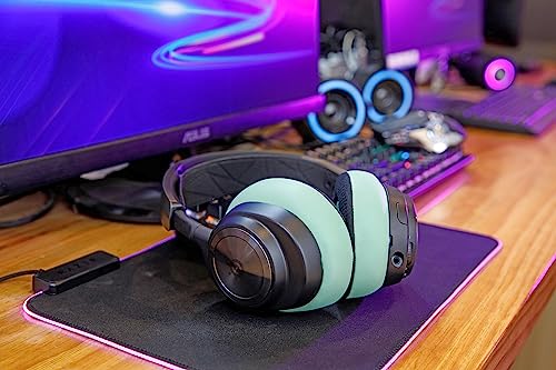 WC Freeze Nova Pro Wireless - Earpads for Arctis Nova Pro Wireless & More | Made by Wicked Cushions | Also fits SteelSeries Nova Elite & Nova Pro Omni(Doesn't Fit Other Models) | Mint - color: Mint