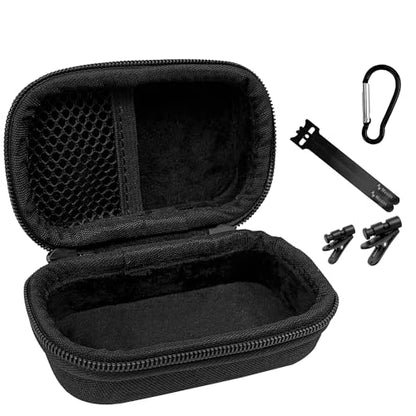 Musiin IEM Earphone Case Compatible with MDREX15AP,YINYOO CCZ Melody | SE215-CL,KZ ZS10 Pro,MEE Audio M6 and most IEM Earphone,Ideal for Live Stage and Studio daily use.