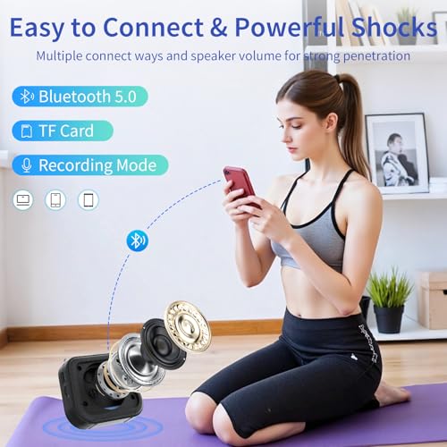 S1 25W Voice Amplifier with Wireless Magnetic Dual Lavalier Microphone, Portable Bluetooth Speaker and Microphone PA System with Shoulder Chain for Classroom Meeting Training Speech Guide - color: Black