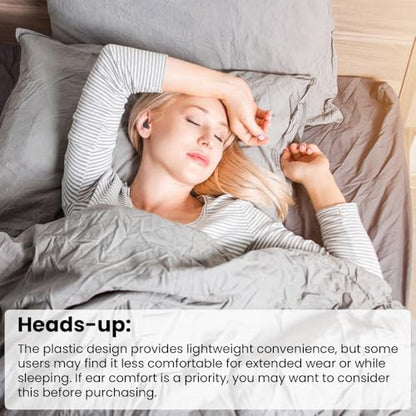 Piluyaa Sleep Earbuds Bluetooth in Ear Light-Weight Headphones, Mini Invisible Earplugs Small Design for Side Sleepers, 58H Playtime with Charging Case, Clear Calls& Noise Block-Black - color: BLACK