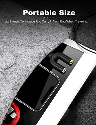 CableCreation Headphone Splitter Adapter, 3.5mm Y Jack Splitter Adaptor | Male to 2 Port 3.5mm Female Adaptor Compatible with Headset, Earphone, iPhone, iPad, iPod,Tablets, MP3 Players&More, Black - size: 1-Pack, style: Splitter Adapter
