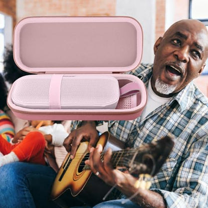 Aenllosi Hard Case for Bose SoundLink Flex 2nd Gen/Bose Speaker, Petal Pink - color: Petal Pink, style: Hard Case for Bose SoundLink Flex 2nd Gen/Flex