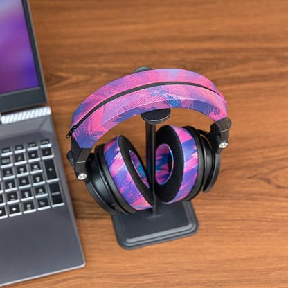 WC BandZ ATH - Upgraded Headband Cover for Audio Technica ATH M50X / M50XBT / M50 / M40X / M40 / M40FS / M30X / M30 / M20X / MSR7 by Wicked Cushions | Speed Racer - color: Speed Racer