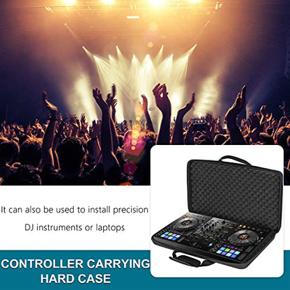 Lightweight Molded Hard Storage Case Fits Pioneer DDJ 1000, 1000SRT DJ Controllers Carrying Case Black - size: DDJ-1000 / 1000SRT