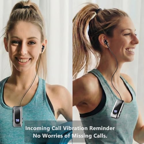 Wireless Headset Wireless Headphones Handsfree Call Wireless Earpiece Noise Cancellation Earbud Earphones Mic Compatible with Cell Phones Car Driver Trucker Business Office (Silver) - color: Silver