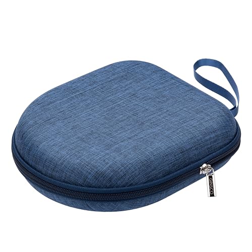 Ginsco Universal Headphone Case Compatible with JBL Tune 510BT 720BT, Sony WH-CH 720N/WH-CH520, with Bose/JBL/Soundcore Life Q20i Q30/BERIBES/TOZO/KVIDIO etc Over-Ear Headphones (Blue) - color: Blue