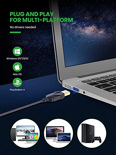 Blade Hawks Computer Microphone USB, PC Microphone with Mute Button, Plug and Play RGB Gaming Microphone, Compatible with PC, Laptop, Mac, Desktop Microphone for Youtube, Skype,Recording