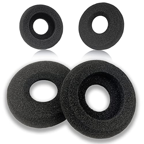 Ear Cushions for Plantronics Headset Earpads Replacement Foam Ear Pad | Work for Plantronics HW251N HW261N HW510 HW520 Blackwire C320 3210 3220 3320 Jabra PRO 920 Biz 1500 GN2000 Headphone (4 Pack)