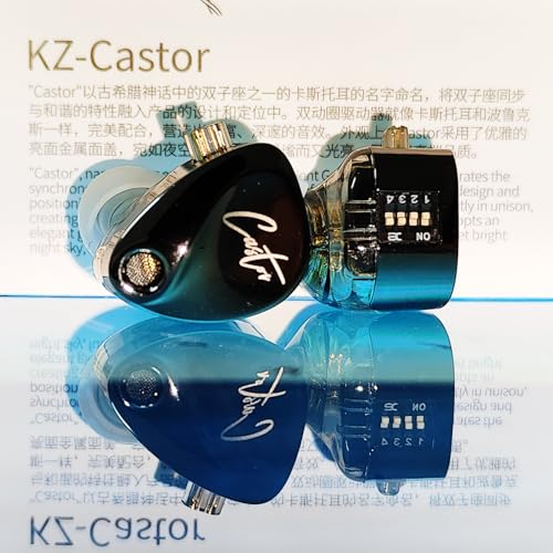 KZ Castor no Mic and Waterproof Earbud Case