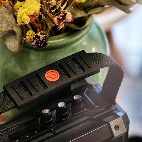 Dreamwave Rockstar Mini Outdoor Bluetooth Speaker, Compact 40W RMS Portable Speaker with Clear Vocals, Deep Bass, 29H Playtime, IP66 Waterproof, Karaoke Mic Input, Bass & Treble EQ, TWS Stereo - color: Iron Grey