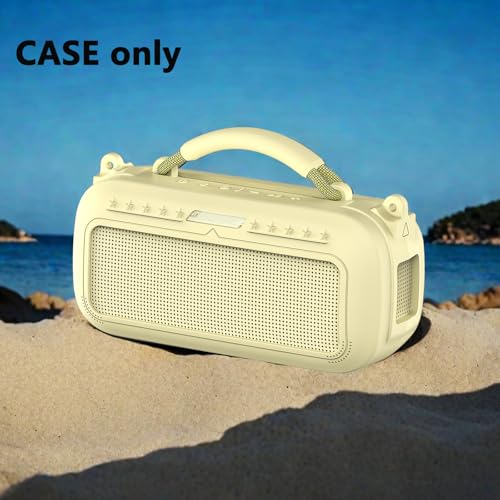 JCHPINE Silicone Cover Case for Bose SoundLink Max Portable Speaker - color: Citrus Yellow Case