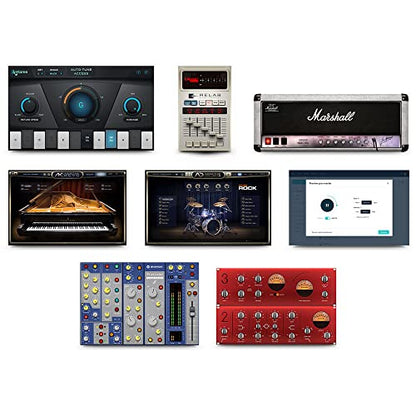 Focusrite Clarett+ 8Pre Rackmount 18x20 USB-C Audio/MIDI Interface Bundle with Kellards MID-P10T Pro MIDI to MIDI Cable 10 Feet (2 Pack), Kellards XLR-P20T Pro 20 ft XLR Microphone Cable (2 Pack)