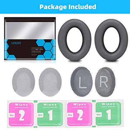 Replacement Ear Pads for Bose SoundTrue Headphones Around-Ear Style, Memory Foam Also Fits QuietComfort 35/ QC35 II Around-Ear Headphones(Dark Grey) - color: Dark grey