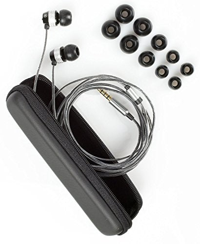 Acoustic Research HP1030 Performance Series Noise Isolating Earbuds with Mic
