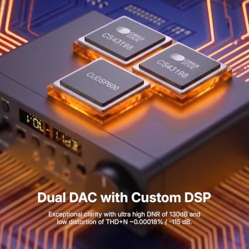 Creative Sound Blaster X5 Hi-Res Dual DAC USB Headphone Bi-Amplifier | Hi-Res USB DAC, External DAC, Dual DAC, Fully Balanced, Xamp, Headphone Amplifier, Audiophile