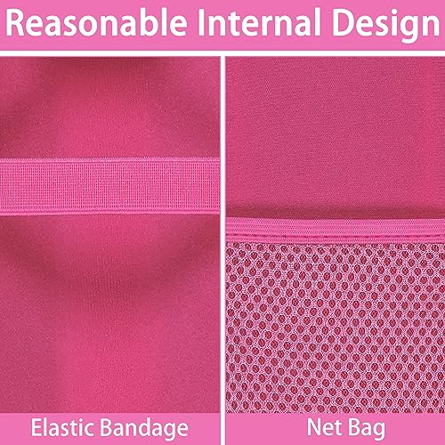 co2CREA Hard Case for BolaButty X-GO C27C Bluetooth Speaker Speaker,Pink | Travel Protective Storage Bag with Mesh Pocket & Handle, Shockproof EVA Shell and Soft Lining - color: Pink