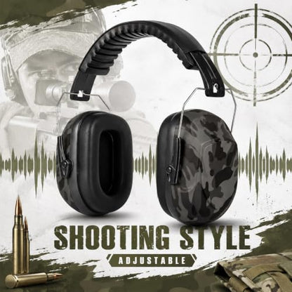 12 Pcs Kids Ear Protection Noise Cancelling Headphones Ear Muffs Bulk 27db Adult Noise Reduction Hearing Earmuff (Universal Fit (kids & Adults),Camo Style) - size: Universal Fit (kids & Adults), style: Camo Style