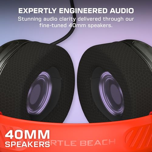 Turtle Beach Airlite Fit Wired Gaming Headset Mario Star, Nintendo Switch 2 | Also works with Nintendo Switch OLED, Flip-to-Mute Mic, Comfortable Ear Cushions, 40mm Speakers, Lightweight, Mario Star - color: Mario Star