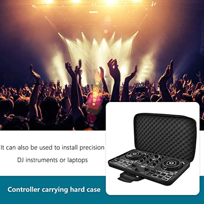 Lightweight Molded Hard Storage Case Fits for Pioneer RX, SX, SX2, SX3, Denon MC7000, FLX6 (L-27.2x 15.7 x 4 Inch) - size: DDJ-FLX6/SX2/SX3