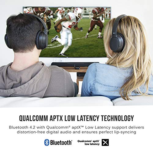 MEE audio Connect Hub Bluetooth Transmitter/Receiver with Audio Pass-Through for TV/Home Stereo with 3.5mm Jack/AUX/RCA/Optical Input; USB Multi-stream Bluetooth Adapter for Dual Headphones/Speakers - style: TV Transmitter + Receiver