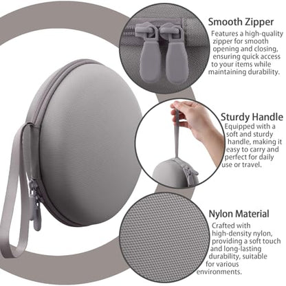 for Beats Studio Pro/Studio3/Solo4/Solo3 Headphones Hard Case, Sandstone - color: Sandstone Case