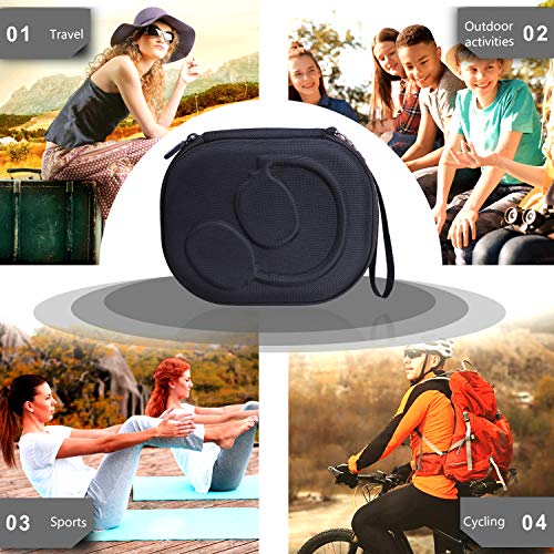 Case for JBL Tune 770NC/510BT/720BT/520BT/670NC/520C Headphones Gray | Hard Carrying Travel Case for JBL Live 770NC/670NC/680NC/780NC Headphones - color: 1.Black outside + Grey inside