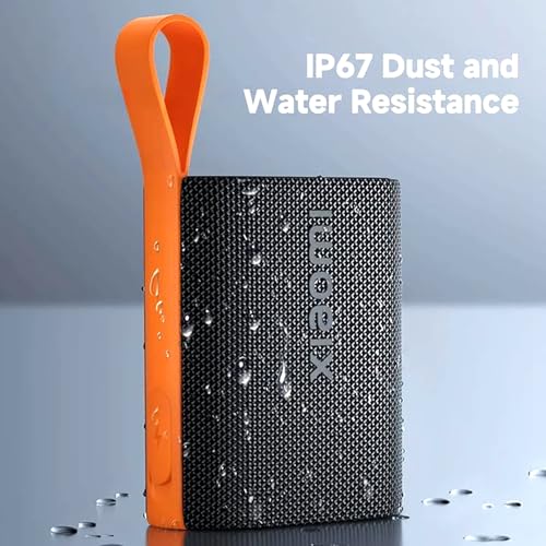 Xiaomi Sound Pocket Portable Bluetooth Speaker, BT 5.4, IP67, TWS | 10H Playback, Outdoor/Camping/Travel, Lanyard Hole, Compact, Black
