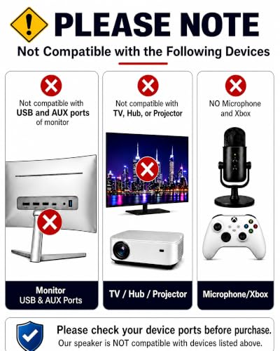 Computer Speakers for Desktop PC, RGB Gaming Soundbar with 3 Sound Modes | Desktop Monitor Speakers with Enhanced Bass, Headphone Jack, and USB-C/USB-A adapter for Windows, Mac, and PS5. Plug and Play