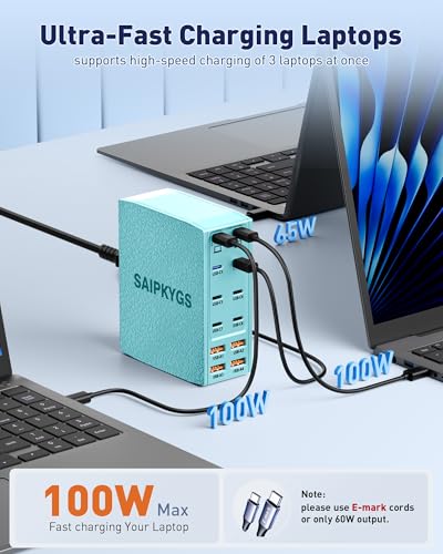 1000W USB Charging Station,12-Port USB C Charger Block with Dual 100W PD | USB-C Fast Charging Station Hub for MacBook Pro/Air/All iPad Phone 17/16 15/14/13/Pro Max/Samsung Galaxy Note - color: Green