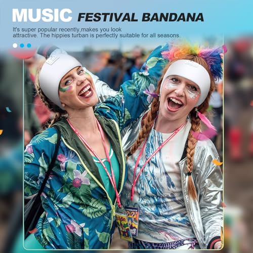 LC-dolida Sleep Headphones Bluetooth 5.4 | Headband Headphones Earphones Wireless | Sleep Mask for Sleeping, Sports, Gifts, Workout, Jogging, Yoga,Insomnia, Air Travel, Meditation - color: Arctic White