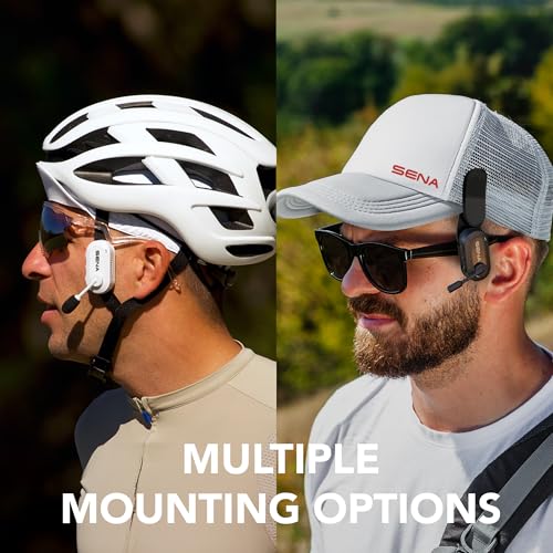 Sena BiKom 20 Ultimate Cycling Communication System, Lightweight, Weighing Only 20 Grams - color: Black
