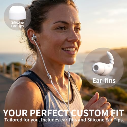 Air Tube Headphones 3.5mm – EMF Free Anti Radiation Wired Earbuds with Noise Reduction Mic & Volume Control – Zero EMF Earphones for Pregnancy, Long Calls – In Ear Comfort for Android, PC, Laptop