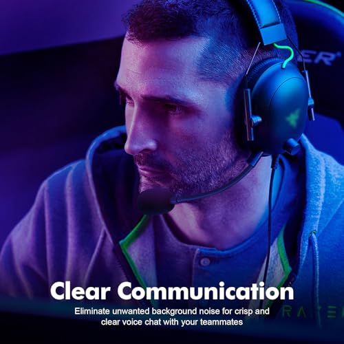 Mic Replacement Fits for Razer BlackShark V2 Pro 2023 Wireless Gaming Headsets, Noise Cancelling 3.5mm Jack Boom BlackShark PC Game Sound Microphone - size: V2 Pro-Gen 2(2023 Edition)