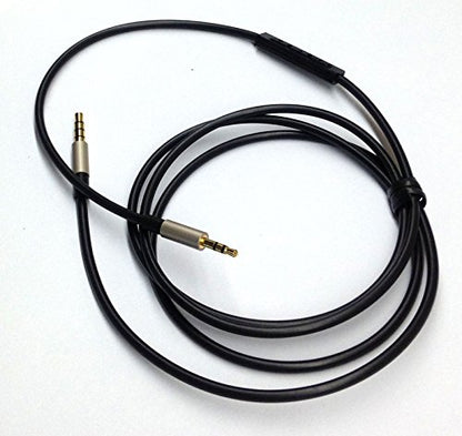 Replacement Cable Compatible with JBL Synchros S300 S300I S700 S500 S400BT J56BT E40BT E30 E40 S400BT E50BT Headphone, Remote Volume Mic Compatible with iPhone only