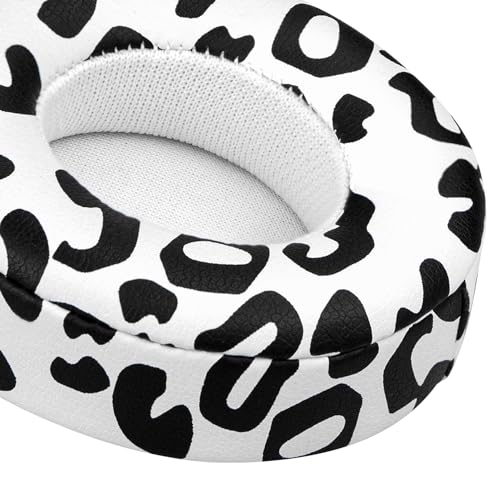 SoloWIT Earpads for Beats Solo 3 & Solo 2 On-Ear Headphones - Snow Leopard - color: Snow Leopard
