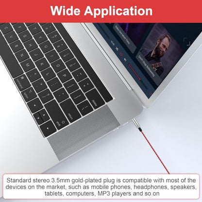 MMCX Cable with Mic Compatible with Shure SE215, SE215 Pro, SE315, SE425, SE535, SE846, AONIC 4, AONIC 5 Earphones for Calls, Voice Prompts, Volume/Playback Control on Apple & Android