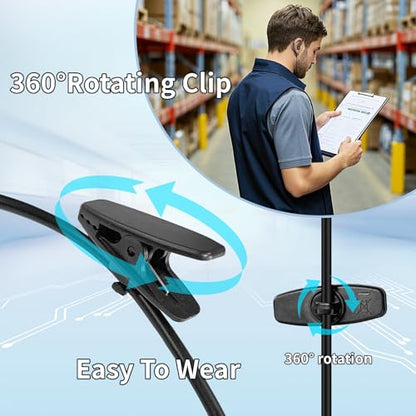 5 Pack Walkie Talkie Earpiece with Mic Two Way Radio Earpiece 2 Pin Microphone Headset for Walkie Talkies Radio Compatible with ‎Retevis Baofeng Arcshell Kenwood Etc - color: Earhook Earpiece