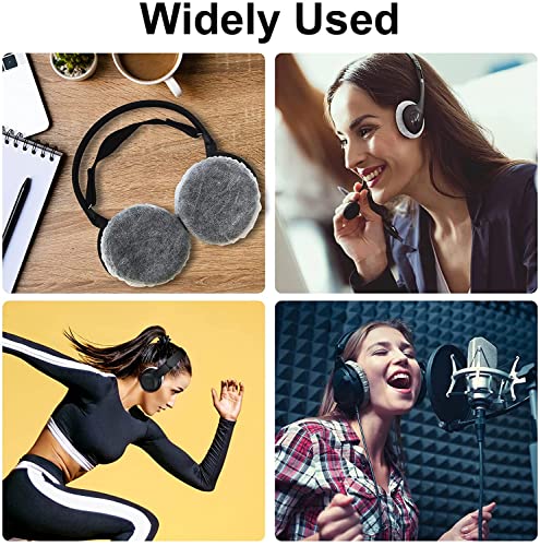 Fancystyle Pack of 200 Disposable Headphone Covers Sanitary Earpad Covers | White 11cm