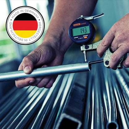 K&M König & Meyer 23600.500.55 Microphone Bar Mount Up to Four Mics or Boom Arms | ⅝” Threaded Connector | Swivels 360° | All One Piece | Steel Construction Made in Germany Black - size: 23600.500.55